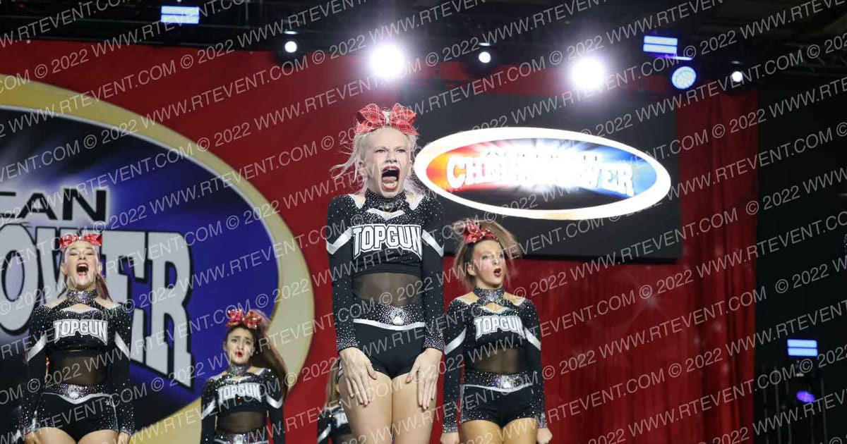 Top Gun All Stars Rubies · Cheer Power Grand Nationals
