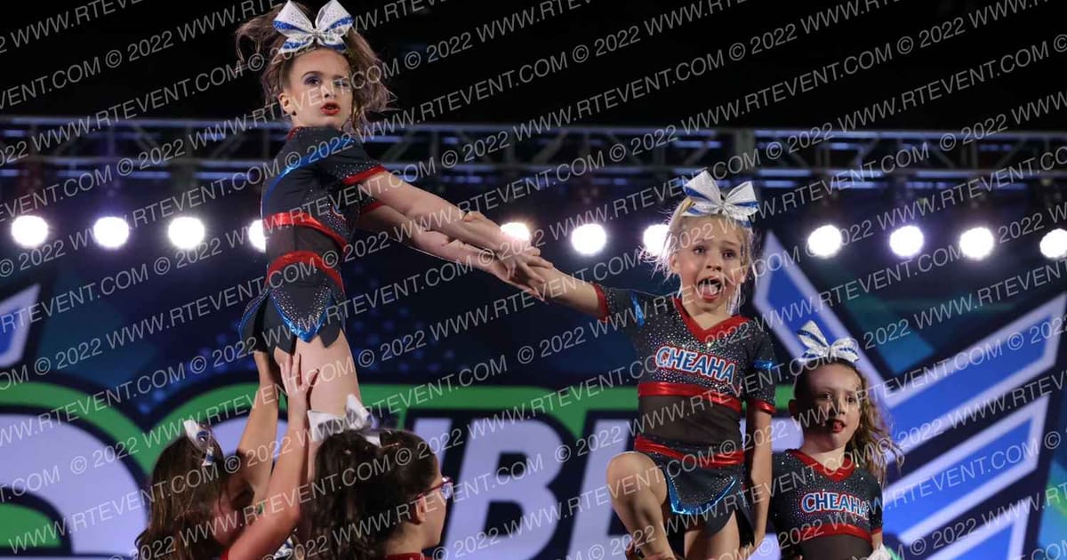 Cheaha Cheer and Tumble Mini Mavericks · Double Down Birmingham Nationals DIDII