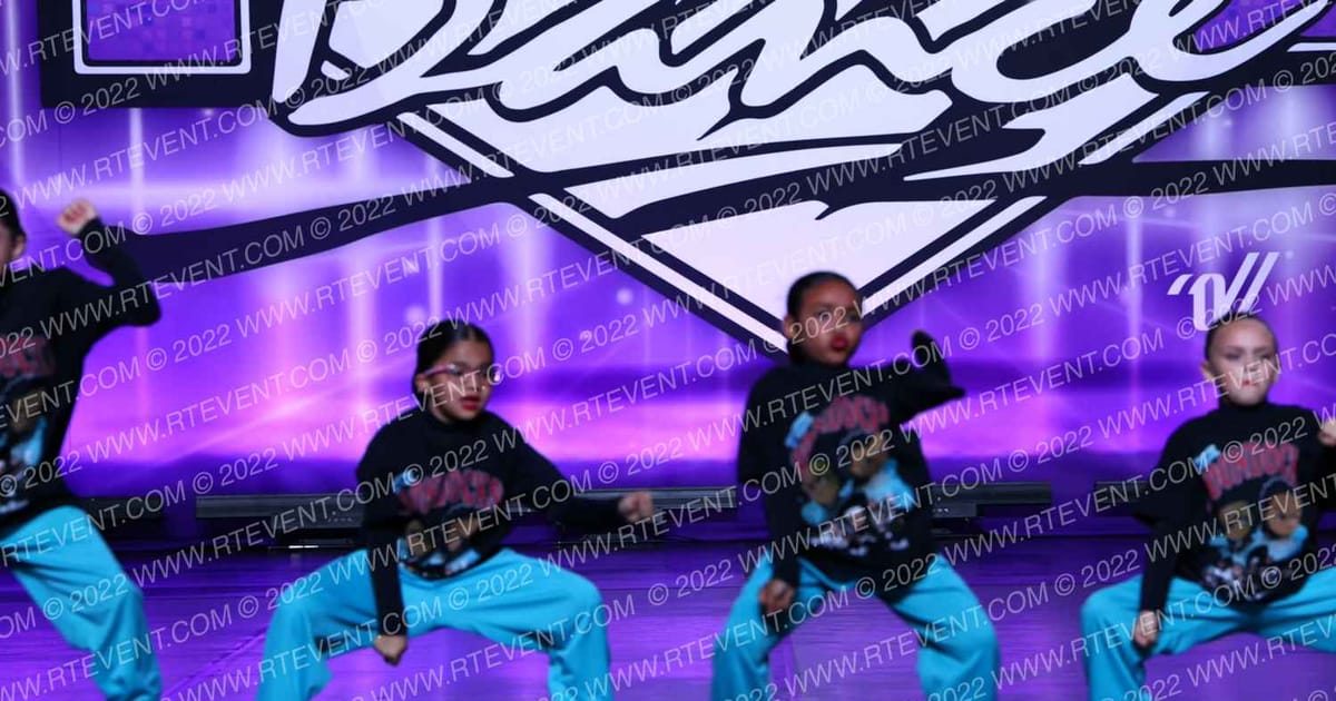 Raevin Dance Factory DFE Tiny Hip Hop · Power Dance Grand Nationals