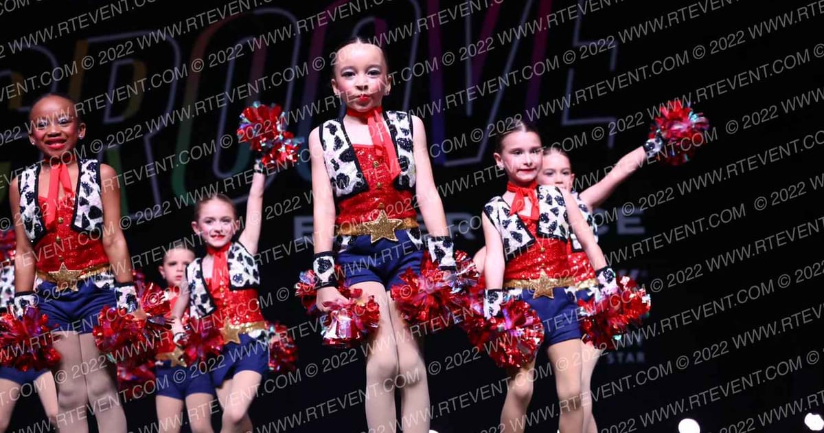 Rainbow Dance Academy TINY PREMIER POM · GROOVE Dance Grand Nationals