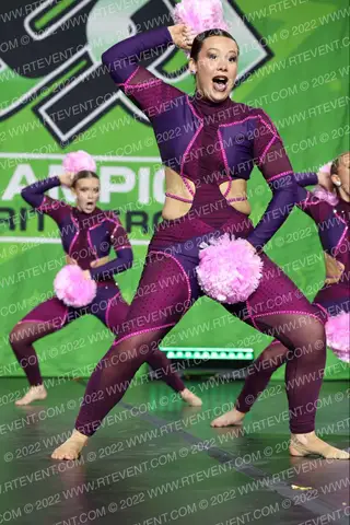 Almost Famous Dance Gym & Cheer Senior Premier Pom