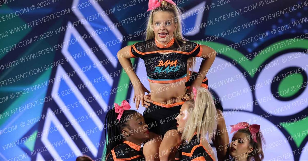 Bama Blaze Cheer Celebrity · Double Down Birmingham Nationals DIDII