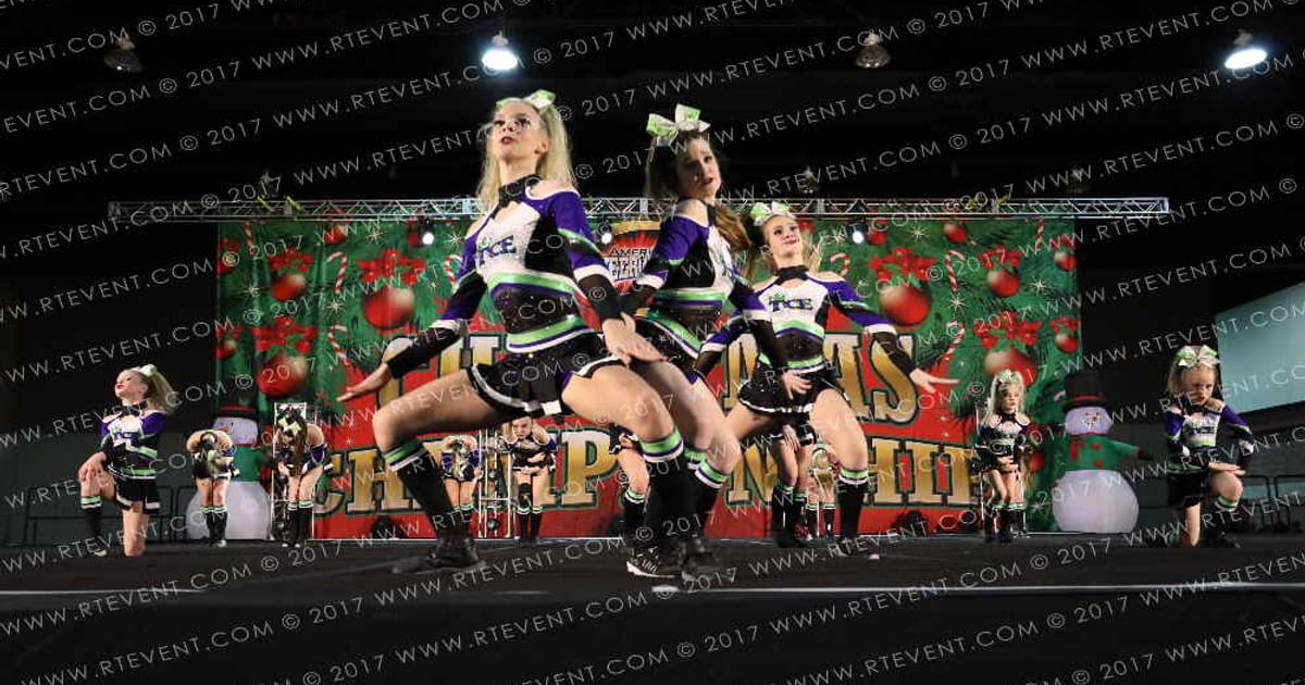 Triple Crown Elite LIME LADIES · American Cheer Power Gatlinburg