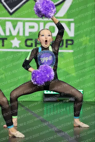 Almost Famous Dance Gym & Cheer Mini Premier Pom