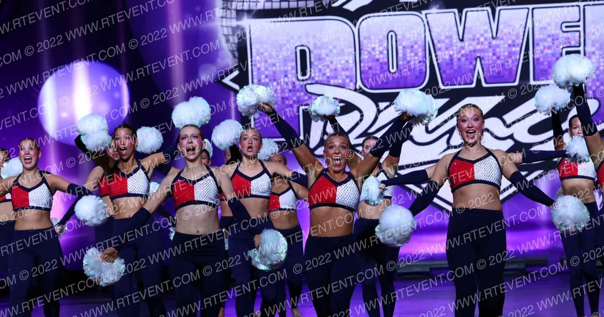 MPact Dance Studio Senior Large Pom · Power Dance Grand Nationals