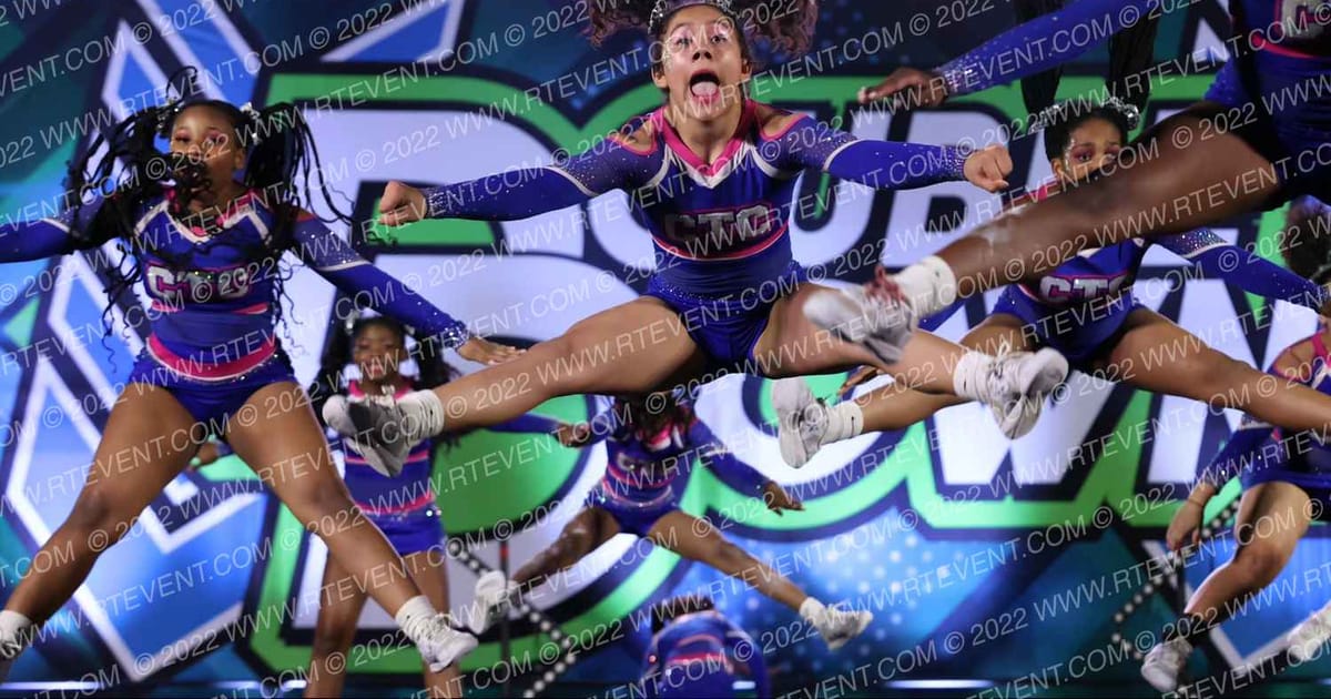 Cheertastic Co. Royal Elite Diamonds · Double Down Birmingham Nationals DIDII