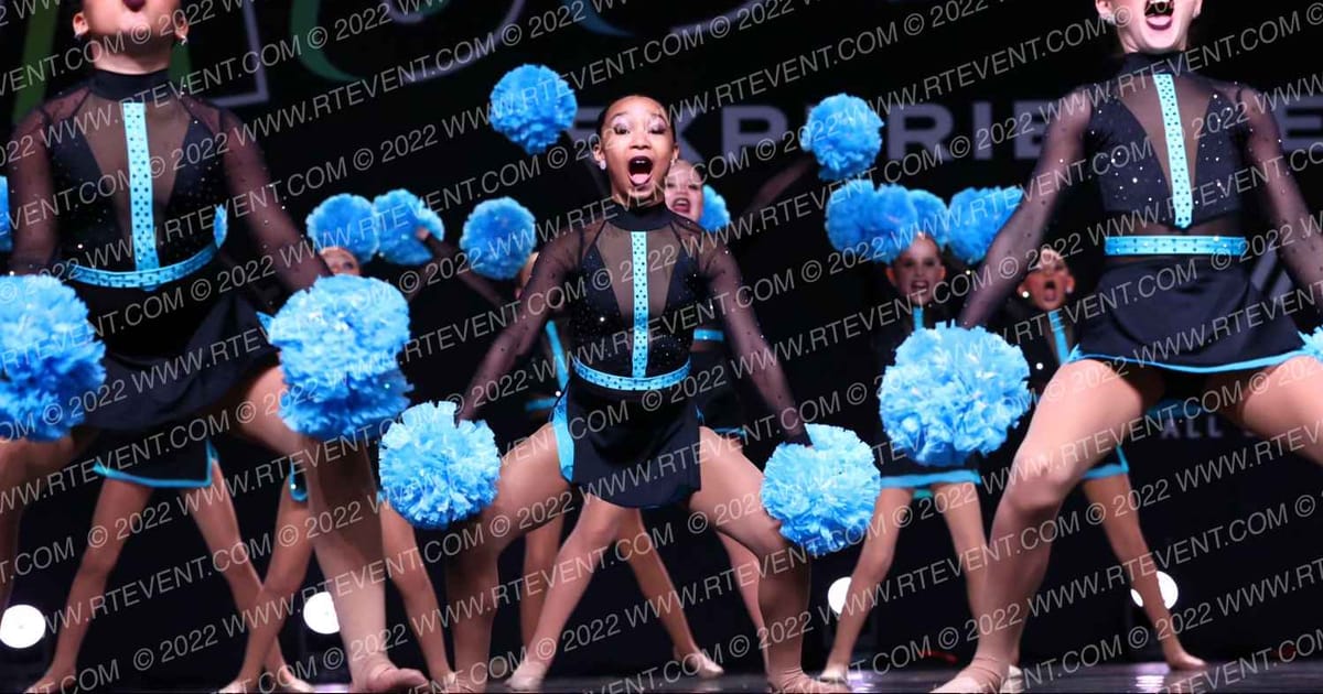 The Vision Dance Center TVDC Mini Large Pom · GROOVE Dance Grand Nationals
