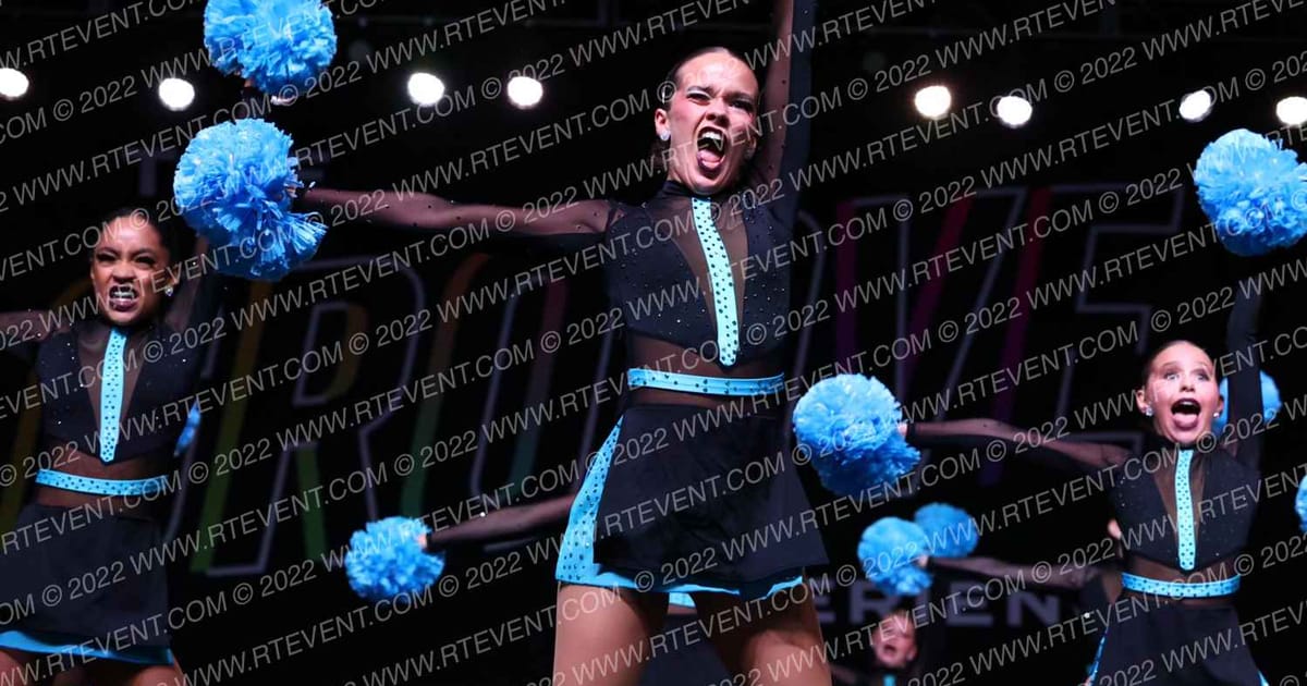 The Vision Dance Center TVDC Youth Large Pom · GROOVE Dance Grand Nationals
