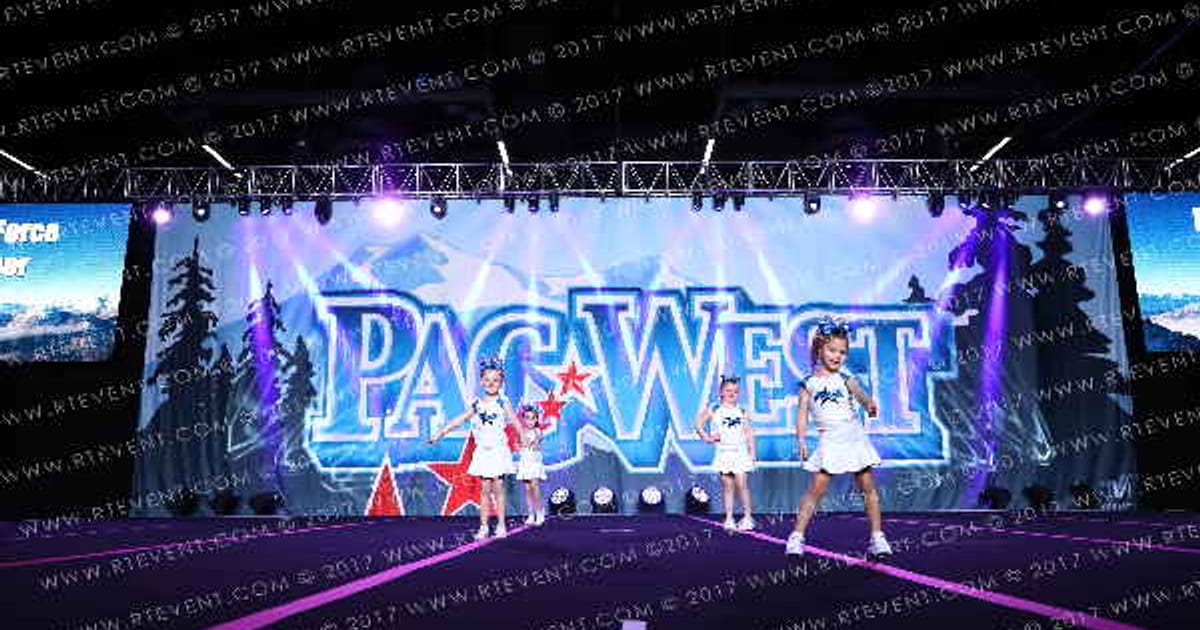 Elite Force Cheer Topaz · Pacwest Portland Grand Nationals CORRECTED