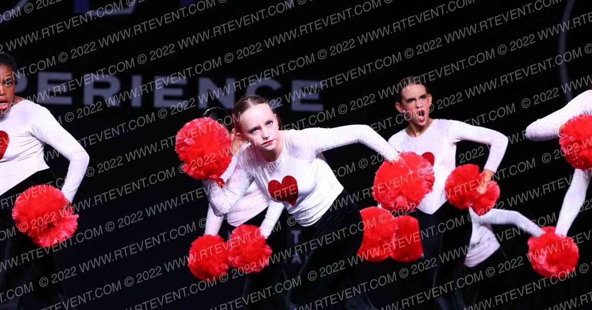 Peach State All Stars Youth Premier Large Pom  The Queens Cards · GROOVE Dance Grand Nationals