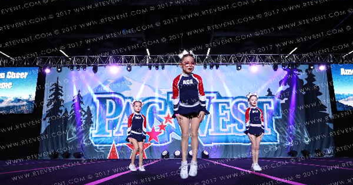 American Cheer Extreme Teremotos · Pacwest Portland Grand Nationals CORRECTED