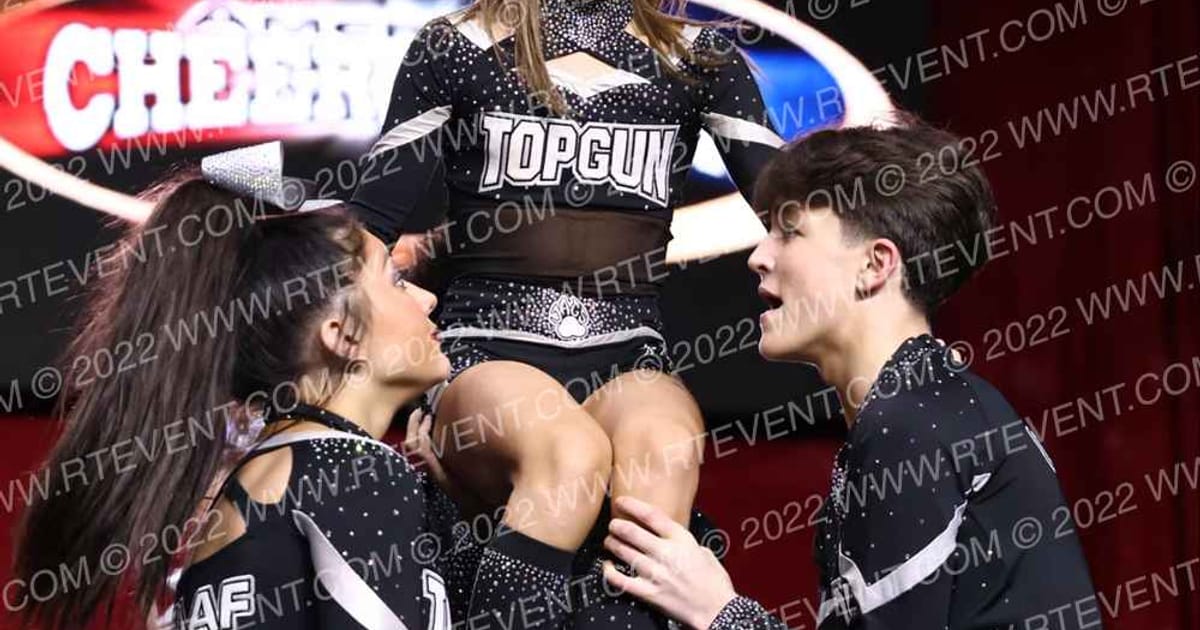 Top Gun All Stars Black Smack · Cheer Power Grand Nationals