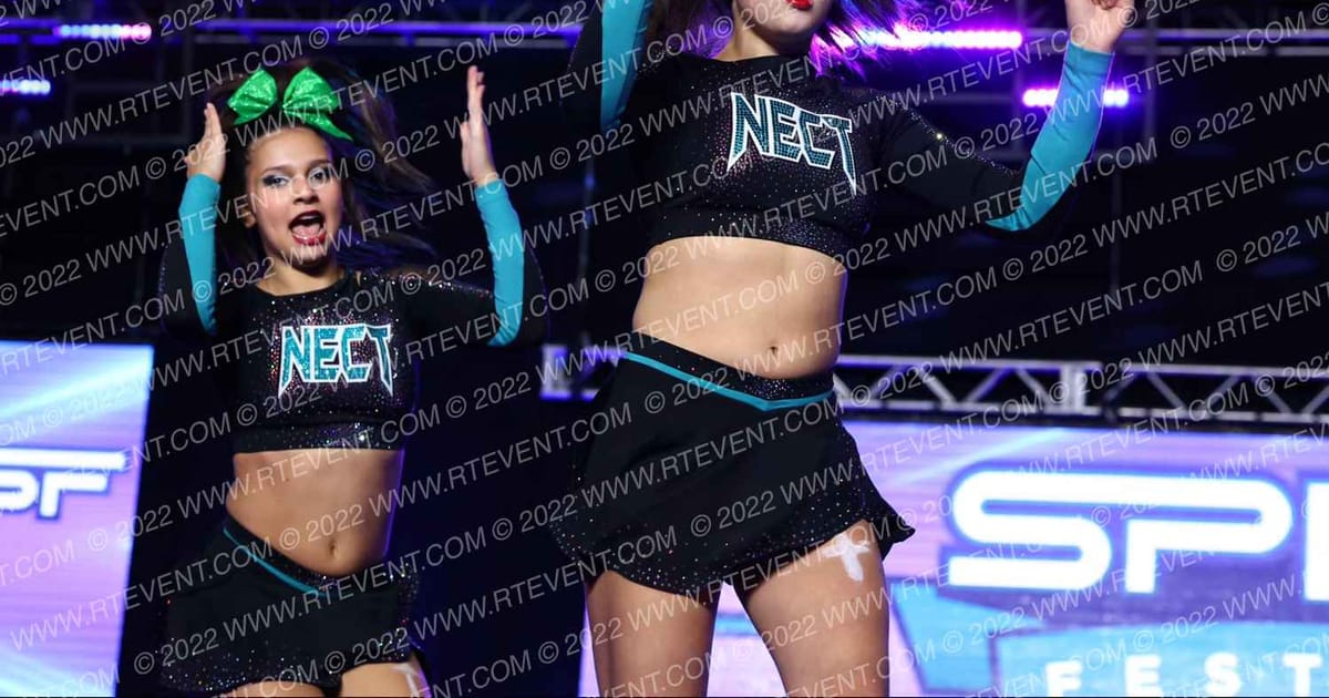 New England Cheer & Tumble Senior Rubies · Spirit Fest GN