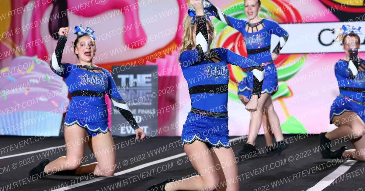 Infinity All Star Cheerleading Bomb Squad · Oh How Sweet it is Cheer and Dance Spectacular
