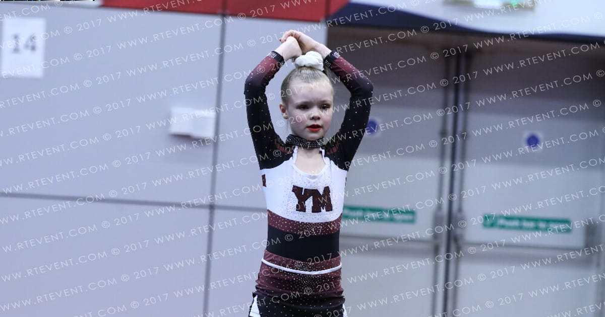 Yorkshire Martyrs Cheerleading and Dance School Willow Madden · Circus Spectacular Arena 2