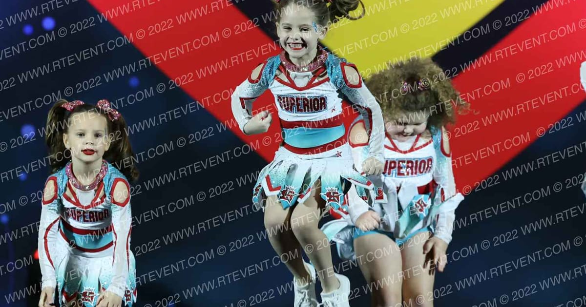 Superior Athletics Tiny Shimmer · Spirit Sports Pittsburgh Nationals