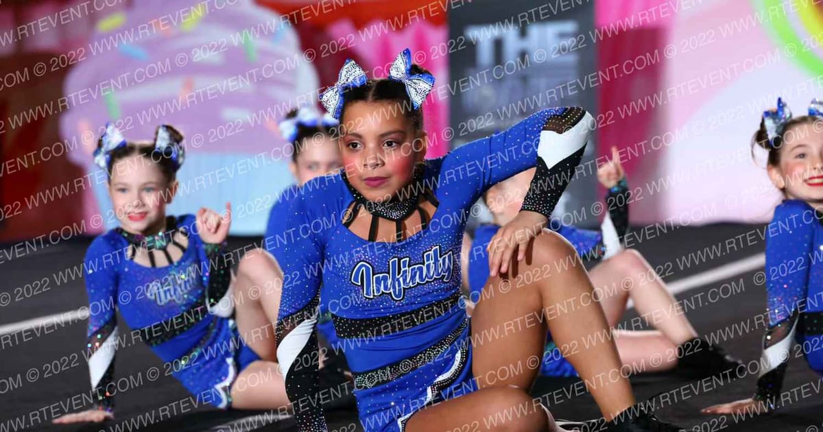 Infinity All Star Cheerleading Baby Bombs · Oh How Sweet it is Cheer and Dance Spectacular