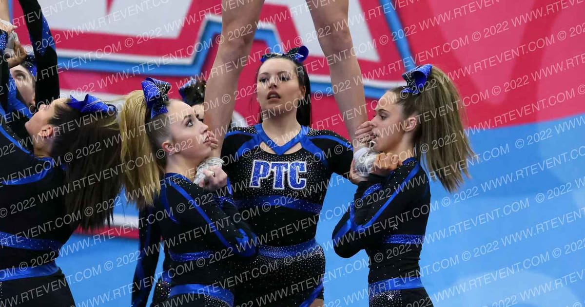 Primetime Cheer Black Ice · Aloha Syracuse Showdown