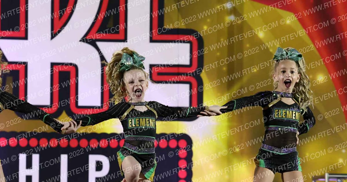 Element Elite Tumbling & Cheer Neon · Encore Louisville Showdown