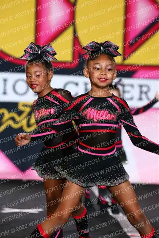 Millers Cheer Stars starburst