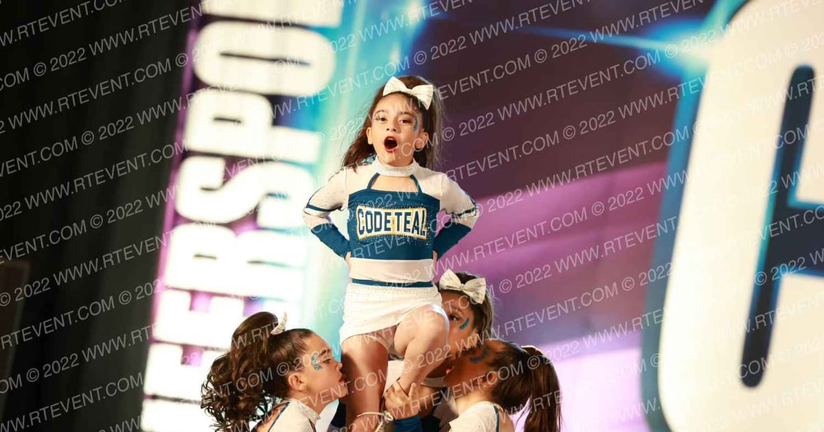 Fresno Cheer Code Teal · CHEERSPORT Nor Cal Classic