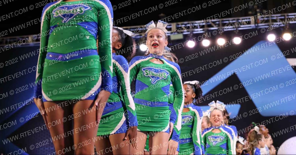 The Stingray Allstars Sky · Athletic Championships Atlanta Nationals