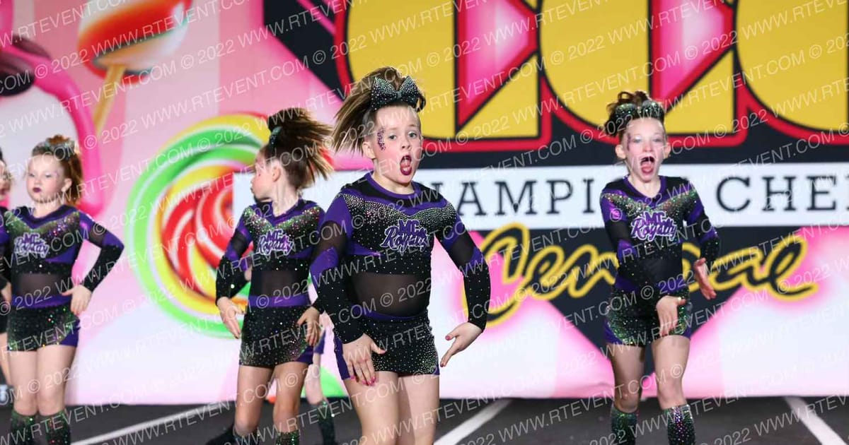 MC Royalty All Stars Mini Majesty · Oh How Sweet it is Cheer and Dance Spectacular