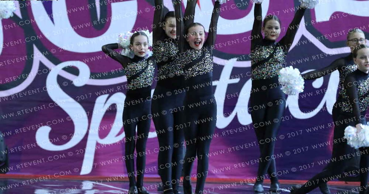 Yorkshire Martyrs Cheerleading and Dance School Princesses · Circus Spectacular