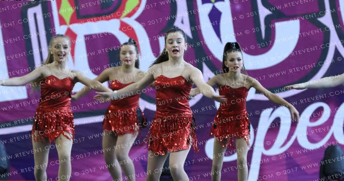 Yorkshire Martyrs Cheerleading and Dance School Reign · Circus Spectacular