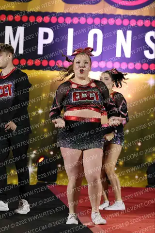 East Coast Cheer & Tumble Red DYN4STY