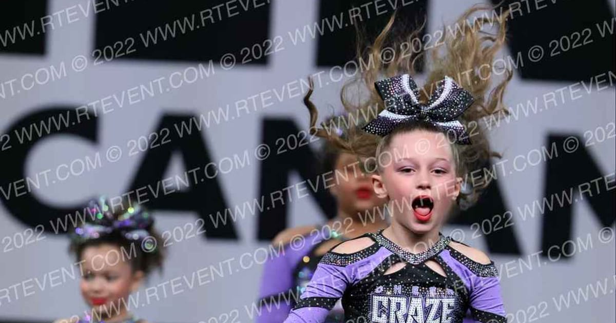 The Cheer Craze All Stars Lady Lightning · CANAM Grand Nationals