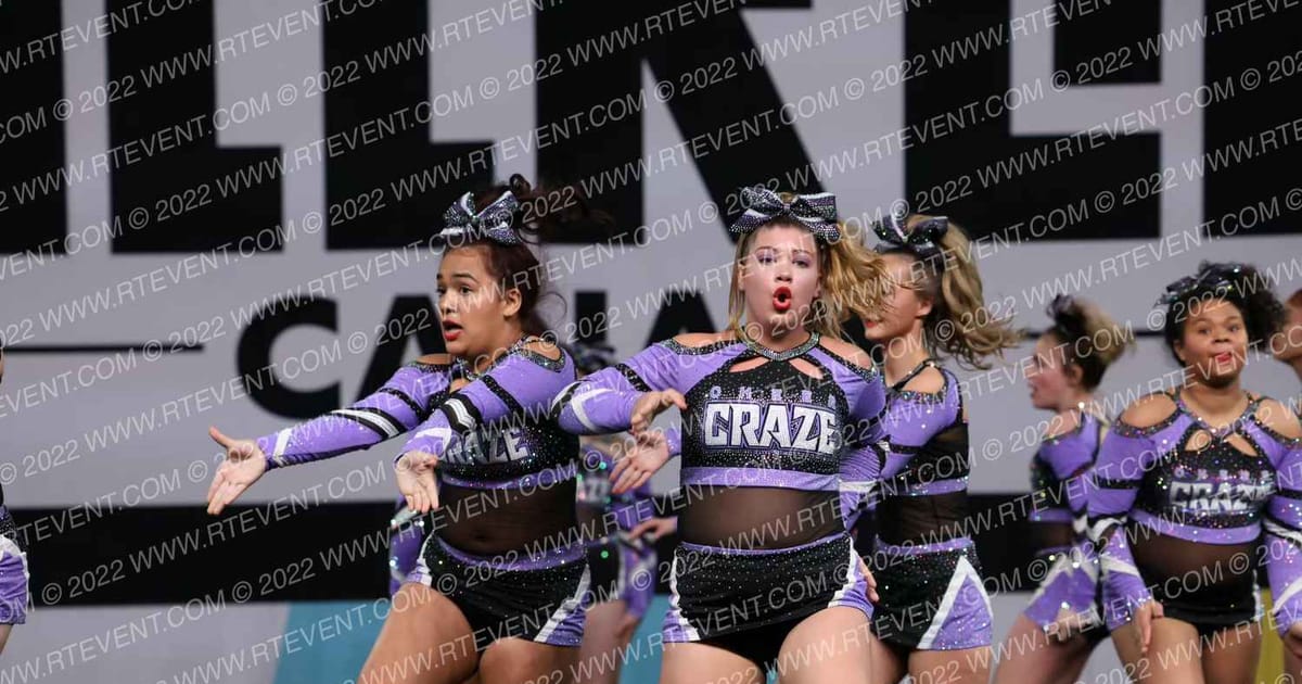 The Cheer Craze All Stars J-CREW · CANAM Grand Nationals