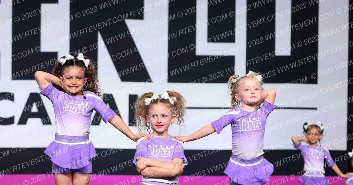 The Cheer Craze All Stars Tiny Tornadoes · CANAM Grand Nationals