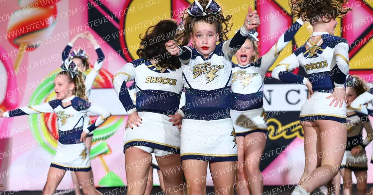 TGS Shocks All-Stars UV Rays · Oh How Sweet it is Cheer and Dance Spectacular
