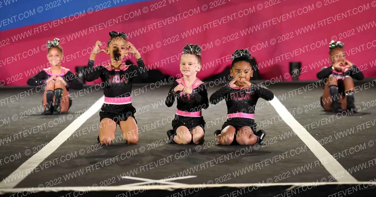 GU Allstars TINY ANGELS · Aloha Daytona Showdown