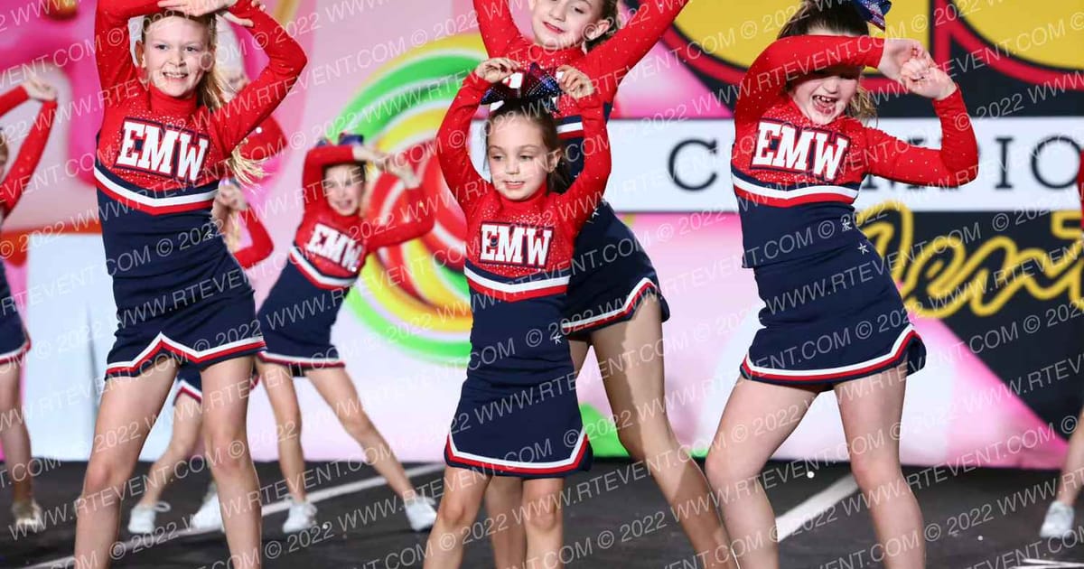 EMW Football and Cheer Ruby Hawks · Oh How Sweet it is Cheer and Dance Spectacular