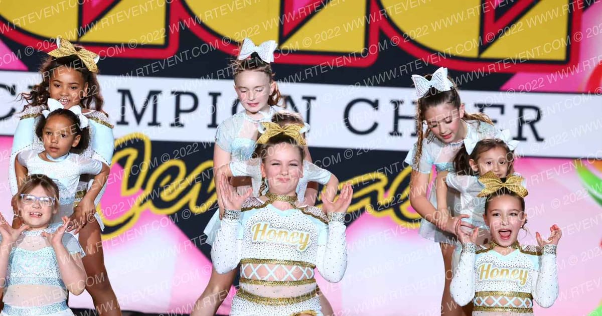 Radiance Cheerleading Little Babes · Oh How Sweet it is Cheer and Dance Spectacular