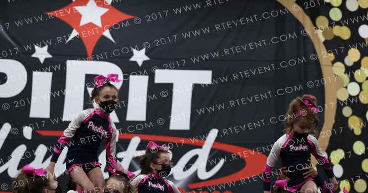 Prodigy All Stars Cheerleading Pink Queens · Spirit Unlimited York Challenge