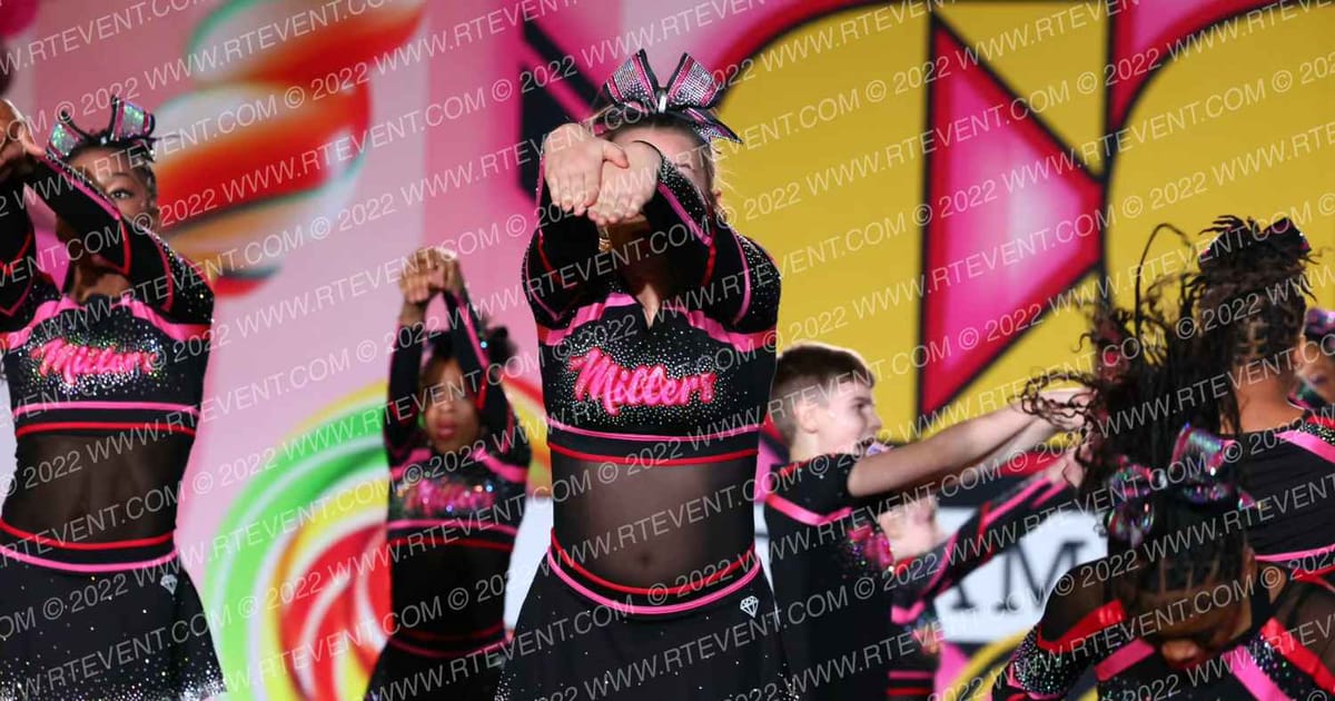 Millers Cheer Stars thunder · Oh How Sweet it is Cheer and Dance Spectacular