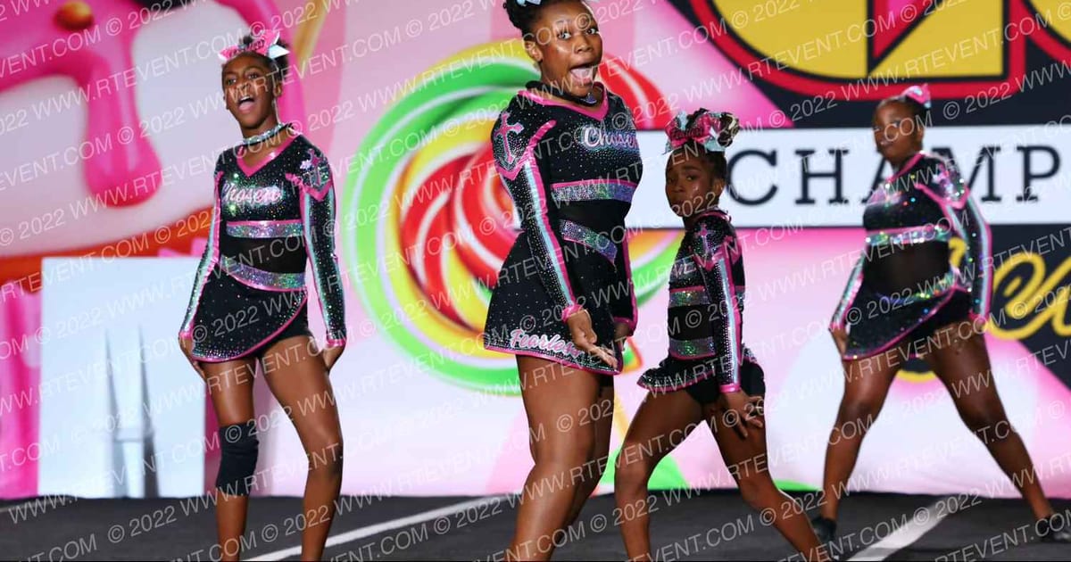 Faith Over Fear Athletics Fearless Chosen · Oh How Sweet it is Cheer and Dance Spectacular