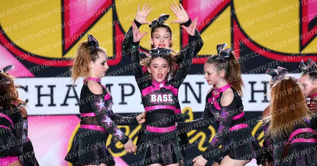 Battle All Stars Elite (BASE) Crystal Bling! · Oh How Sweet it is Cheer and Dance Spectacular