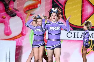 PKR Athletics Cheer Club Purple Rain