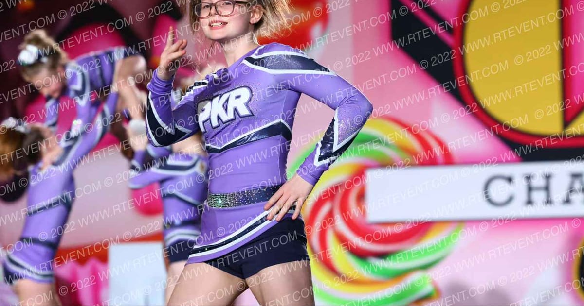 PKR Athletics Cheer Club Blue Frost · Oh How Sweet it is Cheer and Dance Spectacular