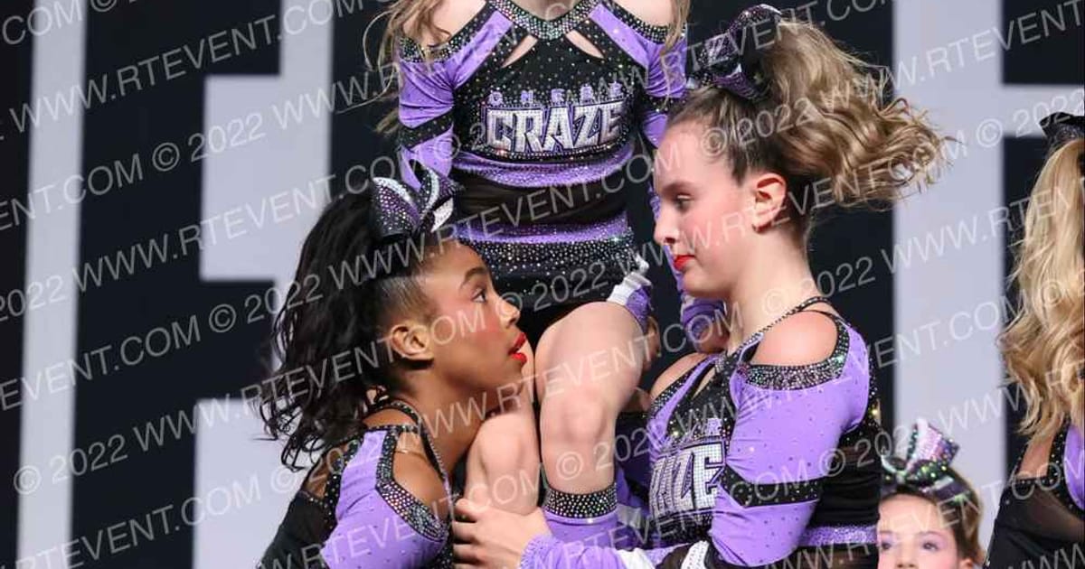 The Cheer Craze All Stars Ninjas · CANAM Grand Nationals