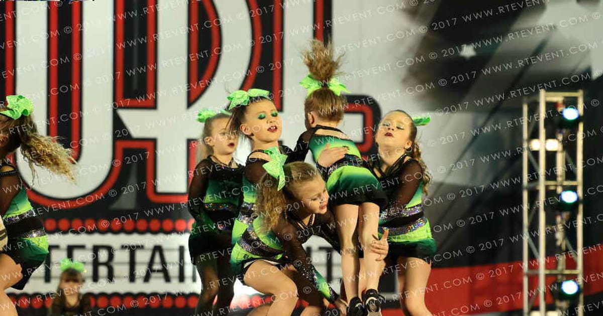 Element Elite Tumbling & Cheer TITANIUM TINY · ENCORE Louisville Showdown