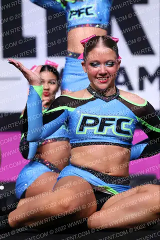 PunchFront Cheer Glow Girls