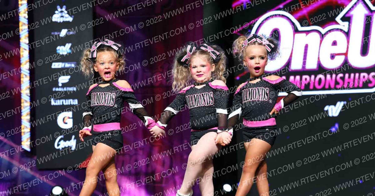 Diamonds All Stars GLITTER BUGS · One Up Grand Nationals