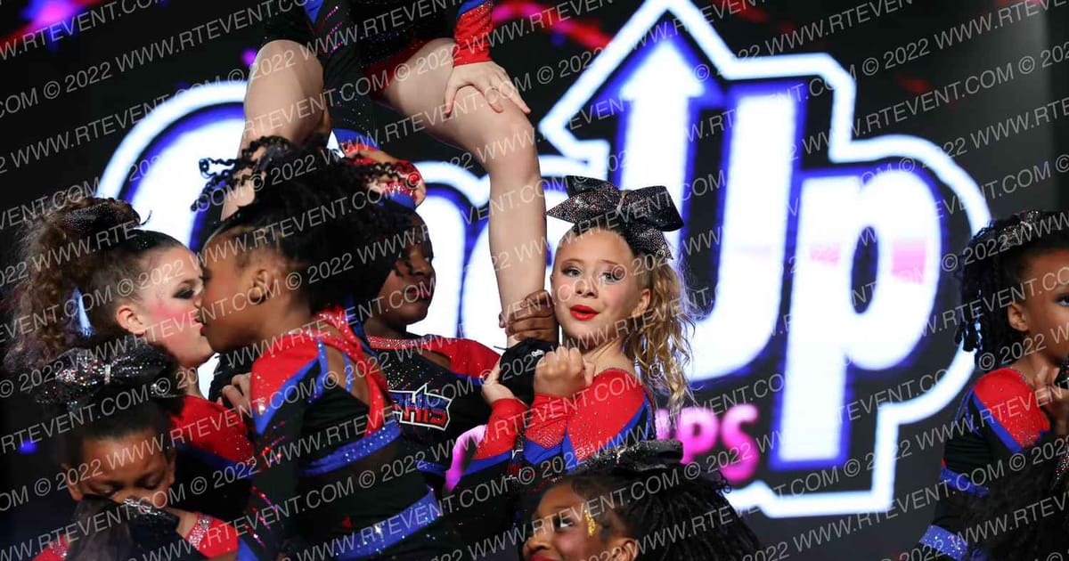 Memphis Pride Cheer Blue Crush · One Up Grand Nationals