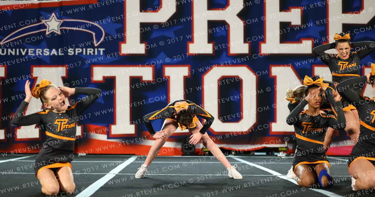 Allstar Titans Storm · Universal Spirit All Star Prep NATIONALS DIDII