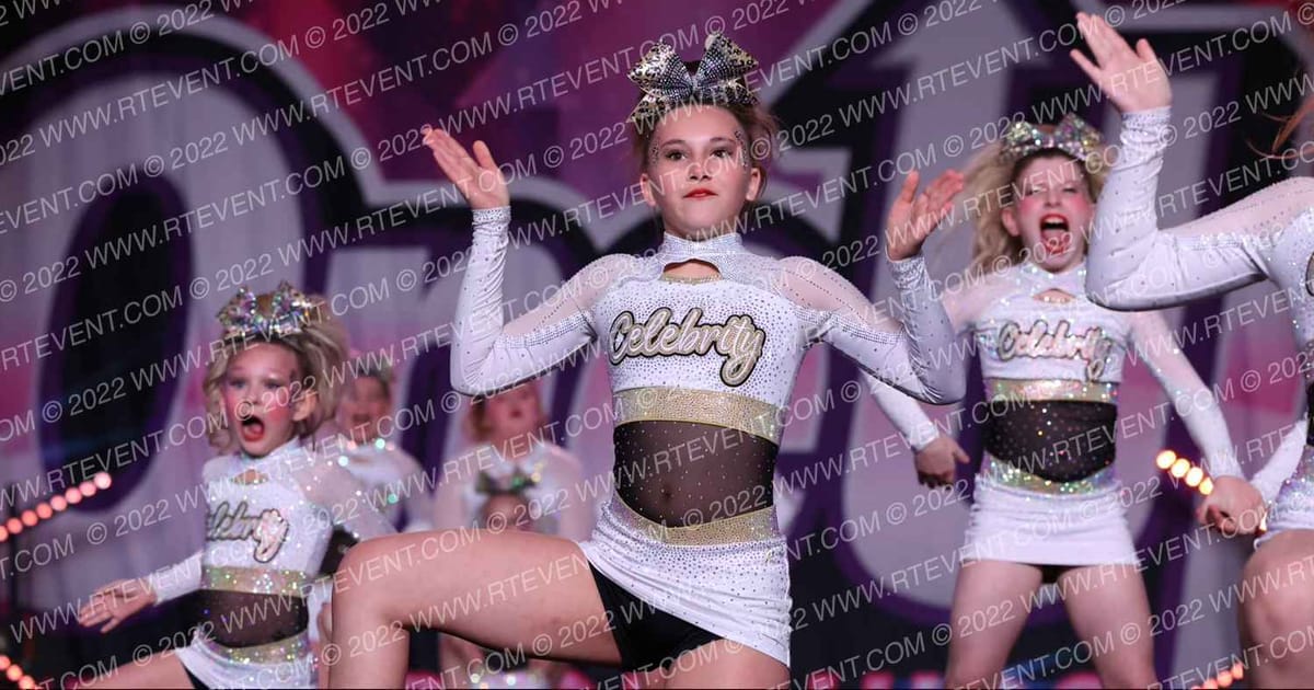 Celebrity Cheer SUPERMODELS · One Up Grand Nationals